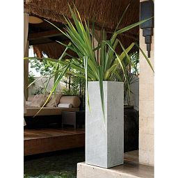 POLYSTONE STYLE Planting Column Tall Polystone Planter