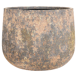 Atlas Round Planter | Fiberstone Indoor and Outdoor Plant Pot