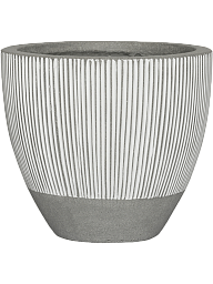 Ridged Ficonstone Planter | Indoor and Outdoor Plant Pot