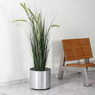 Superline Standard on Ring Round Indoor Planter