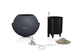 LECHUZA BOLA Color Round Poly Resin Self-watering Planter