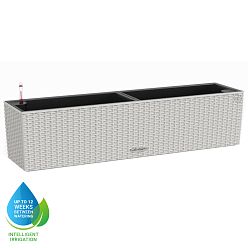 LECHUZA BALCONERA Cottage Trough Poly Resin Self-watering Planter