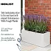 IDEALIST Lite Contemporary Light Concrete High Trough Planter