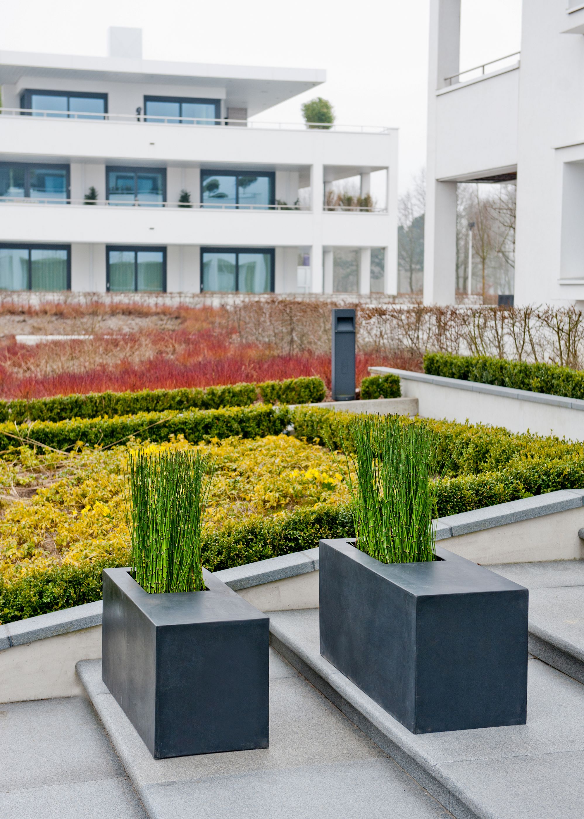 Trough Fiberstone Planter by Idealist Premium JORT