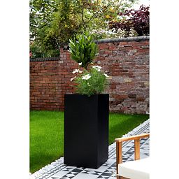 IDEALIST Lite Tall Square Contemporary Light Concrete Planter