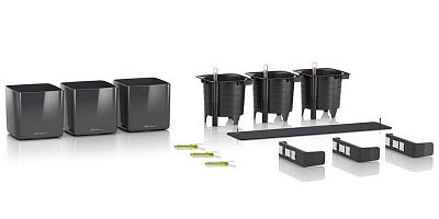 LECHUZA Green Wall Home Kit Glossy Indoor Self-watering Planter