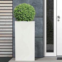 IDEALIST Lite Tall Square Contemporary Light Concrete Planter