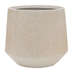 Raindrop Fibreclay Planter | Tapered Indoor and Outdoor Plant Pot