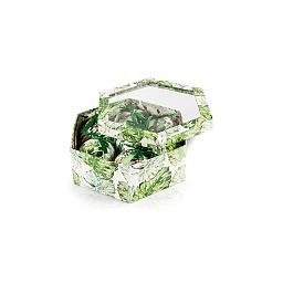 Christmas Tree Baubles Tropical Grass Decoupage