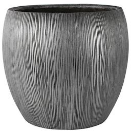 Composits Twist Pot Round Planter IN\OUT