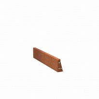 CorTen Retaining Wall Straight W0,2 H20 L100 cm