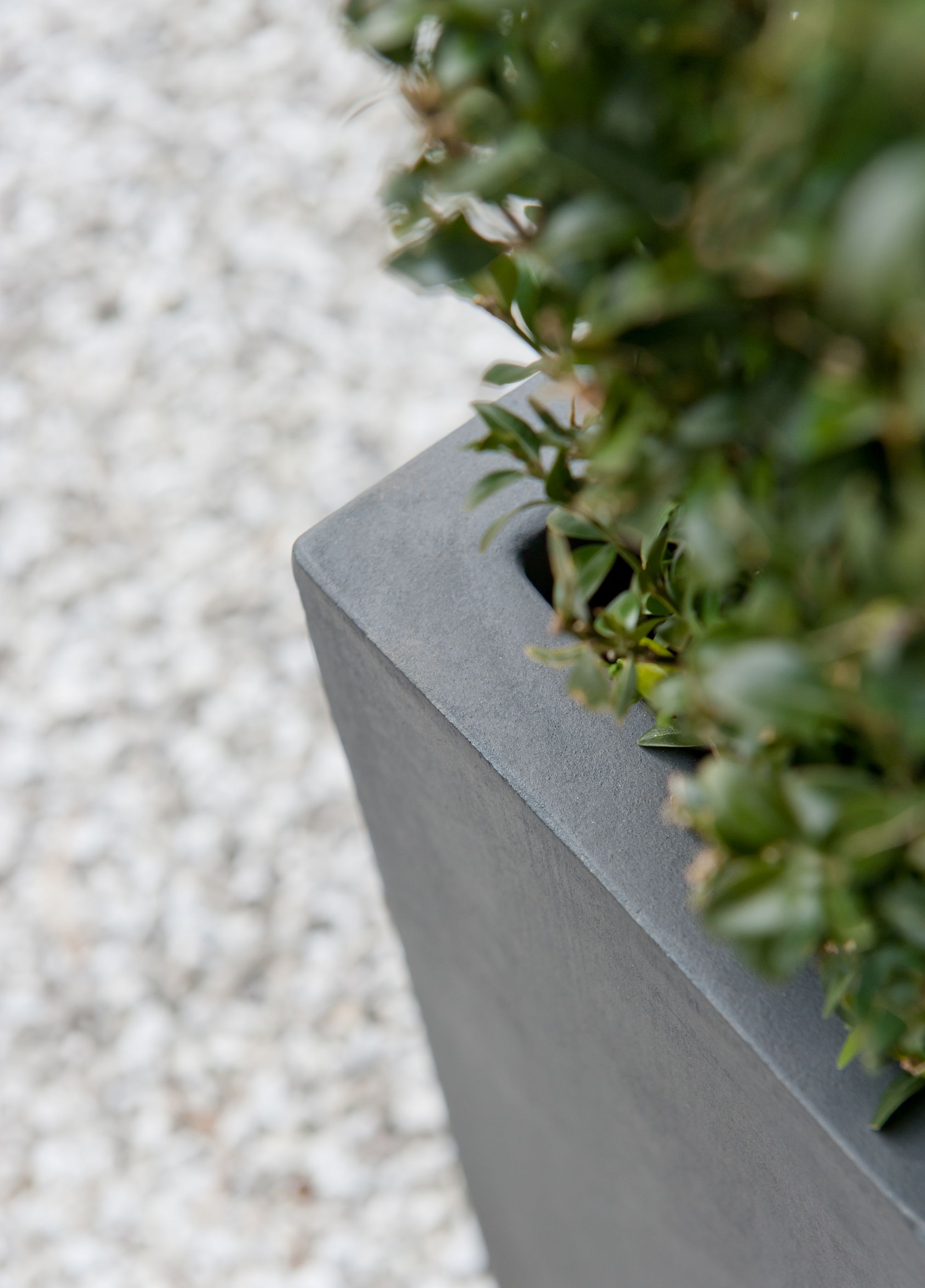 Square Fiberstone Planter by Idealist Premium