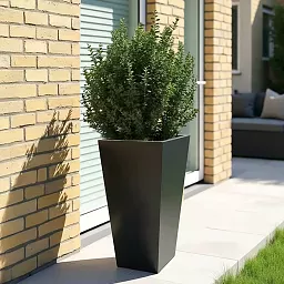 IDEALIST Lite Tall Tapered Contemporary Light Concrete Planter