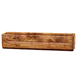 Rustic Scandinavian Redwood Window Box Outdoor Planter Made in UK by HORTICO