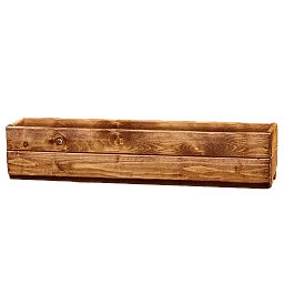 Rustic Scandinavian Redwood Window Box Outdoor Planter Made in UK by HORTICO