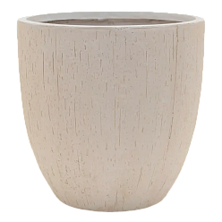 Raindrop Fibreclay Egg Planter | Indoor and Outdoor Plant Pot