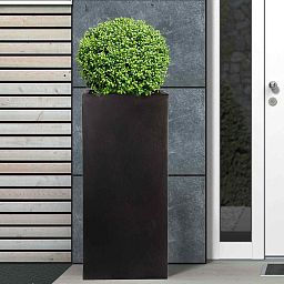 IDEALIST Lite Tall Square Contemporary Light Concrete Planter