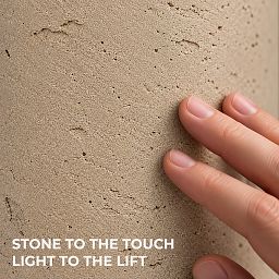 Rough Fibreclay Planter | Indoor and Outdoor Plant Pot Cylinder
