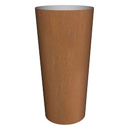 Cortenstyle Conica on Ring Tall Planter IN\OUT