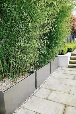 Florida Outdoor Aluminum Trough Planter