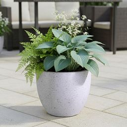 IDEALIST Lite Contemporary Light Concrete Egg Planter