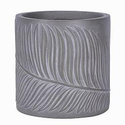 IDEALIST Lite Leaf Embossed Round Planter