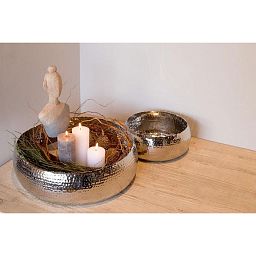 HOOP Bowl Aluminium Planter