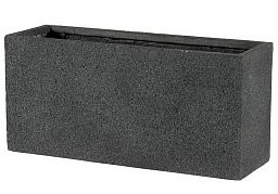 IDEALIST Lite Slim Textured Concrete Effect Trough Outdoor Planter