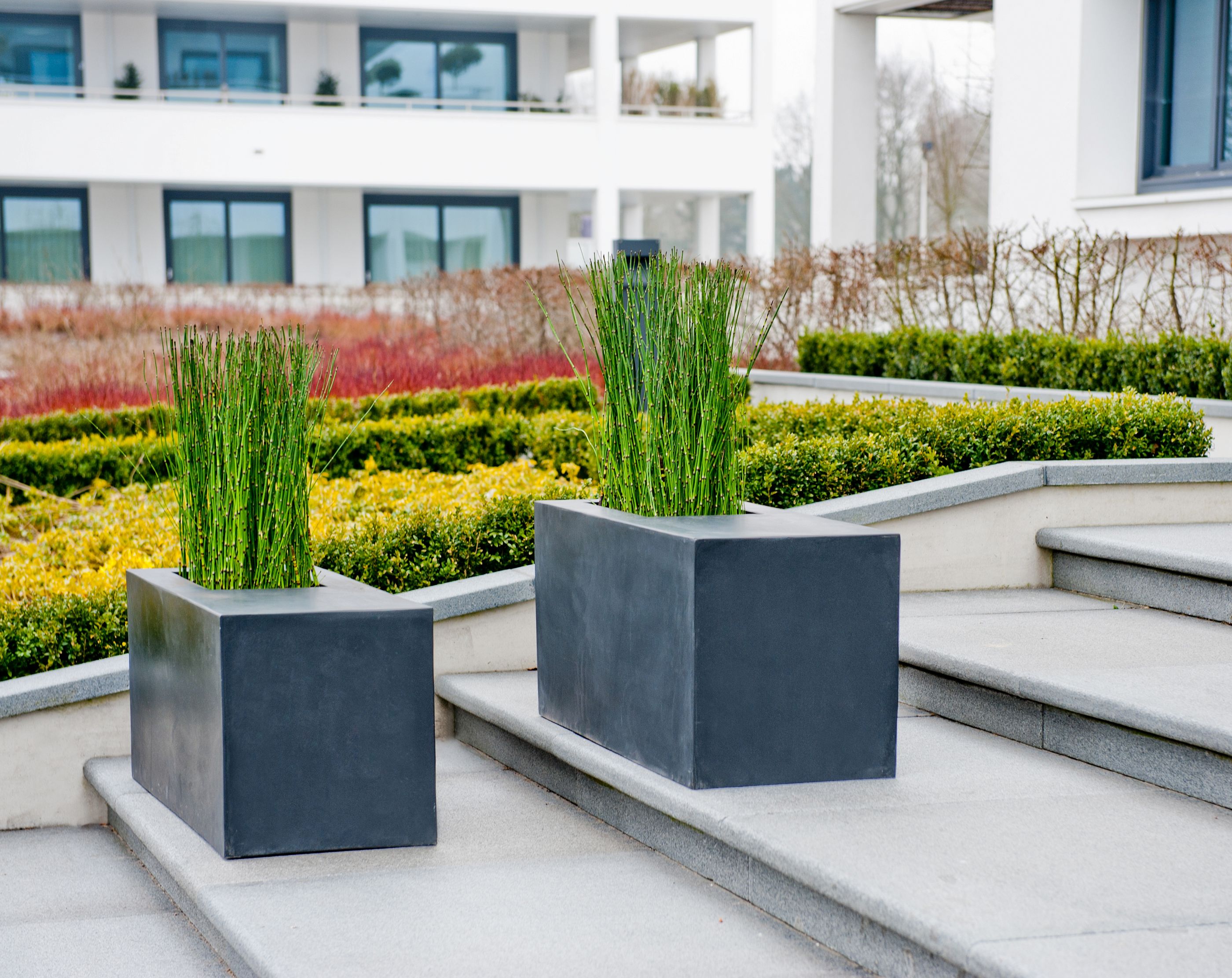Trough Fiberstone Planter by Idealist Premium JORT