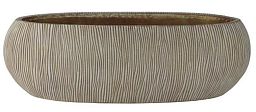 Composits Twist Round Planter Pot IN\OUT