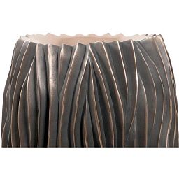 River Aluminium Round Tall Polystone Outdoor Planter