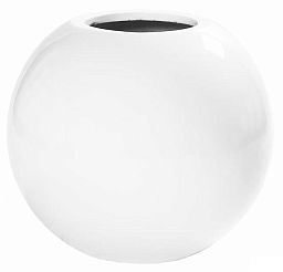 Round Fiberstone Planter by Idealist Premium BETH Glossy
