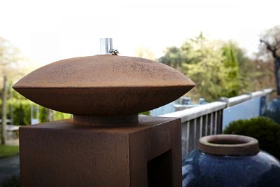 Corten Steel Float Bowl