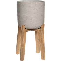 Rough Fibreclay Planter | Indoor and Outdoor Plant Pot with Feet