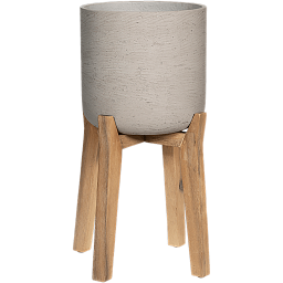 Rough Fibreclay Planter | Indoor and Outdoor Plant Pot with Feet