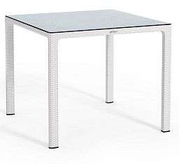 LECHUZA Square Patio Dining Garden Table HPL
