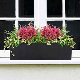 IDEALIST Lite Window Box Light Concrete Planter