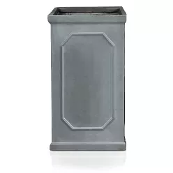 IDEALIST Lite Faux Lead Chelsea Light Concrete Tall Square Planter