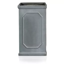 IDEALIST Lite Faux Lead Chelsea Light Concrete Tall Square Planter