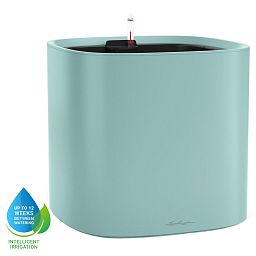 LECHUZA PILA Color Square Poly Resin Self-watering Planter