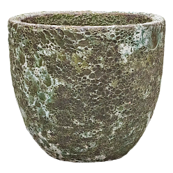 Lava Ceramic Round Planter | Indoor and Outdoor Plant Pot