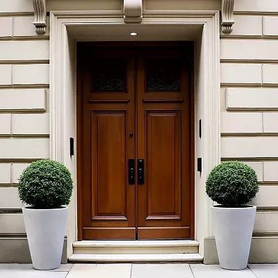 IDEALIST Lite Contemporary Round Light Concrete Planter