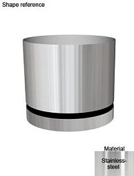 Superline Standard Plus on Wheels Round Indoor Planter
