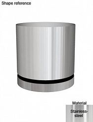 Superline Standard Plus on Wheels Round Indoor Planter