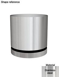 Superline Standard Plus on Wheels Round Indoor Planter