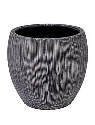 Composits Twist Pot Round Planter IN\OUT
