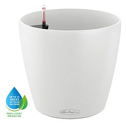 LECHUZA CLASSICO Color Round Poly Resin Self-watering Planter