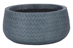 IDEALIST Lite Plaited Style Bowl Outdoor Planter