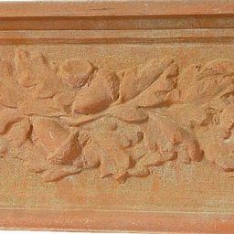 Oakleaf Window Flower Box Fiberglass Trough Terracotta Planter Pot In/Out