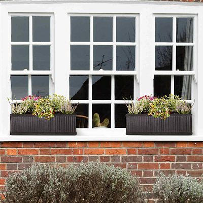 IDEALIST Lite Vertical Ribbed Vintage Style Window Box